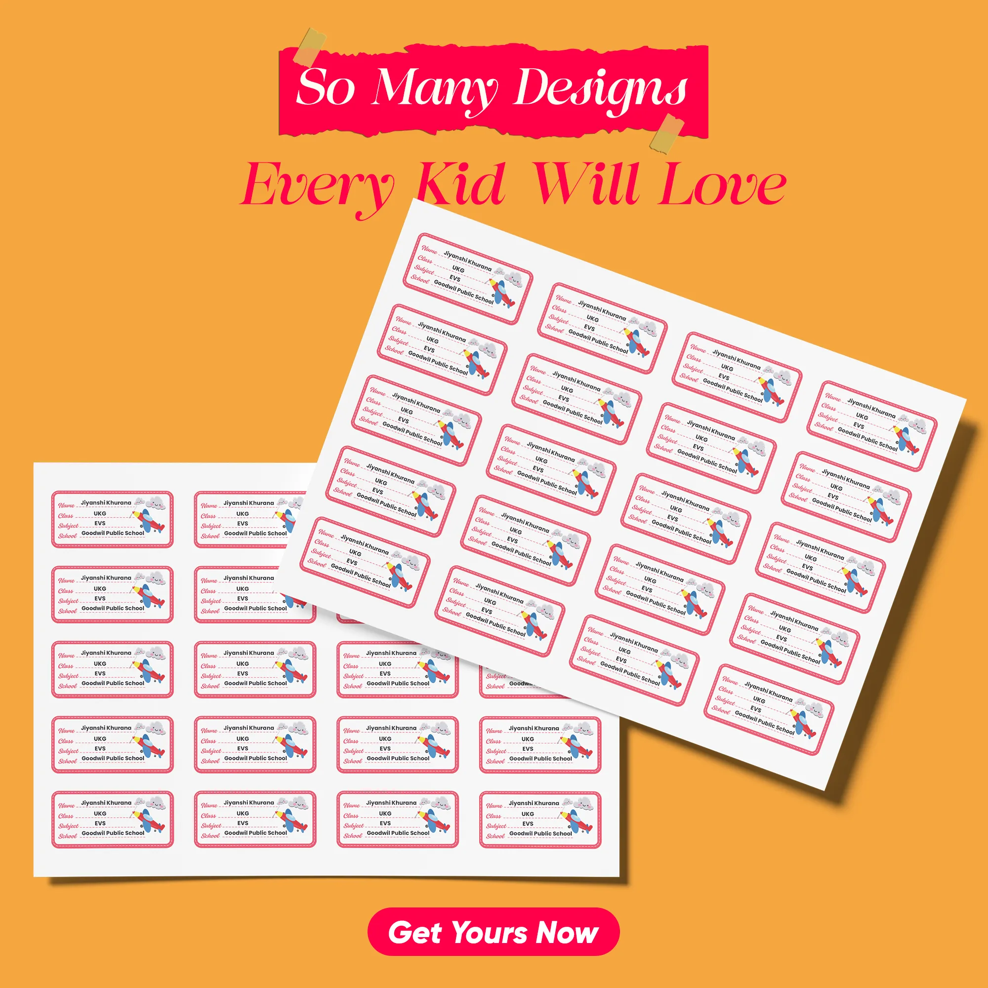 Personalised Stickers & Labels - Image 2